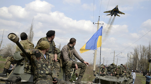 Eastern Ukraine War Begins