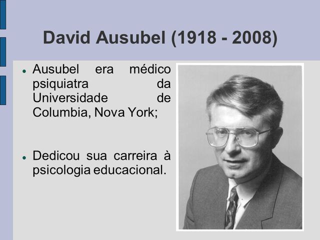 DAVID AUSUBEL