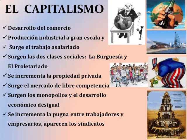 Características Del Modo De Producción Capitalista