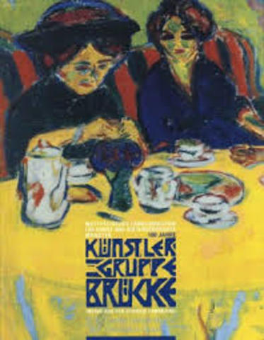 Δρέσδη: Ίδρυση της σχολής "Die Brücke"