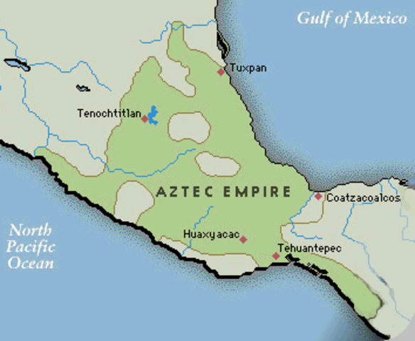 Hernan Cortes' Encounter with the Aztecs