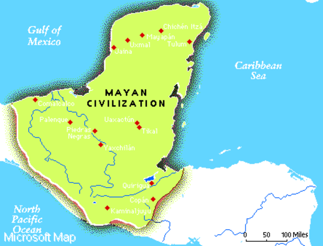 Hernan Cortes Encounter with the Mayans