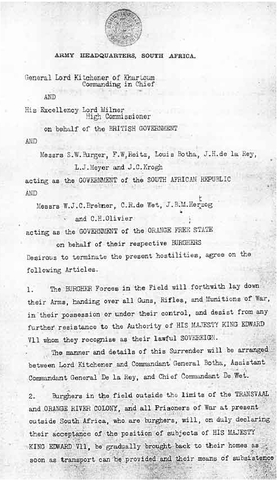 Tratado de Vereeniging