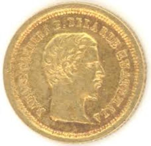 Moneda Diminuta Oro