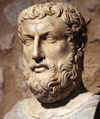 Paraménides de Elea ( Italiano, Griego  siglo VI a,C)