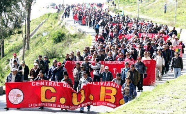 Bolivia.  Medidas de ajuste estructural preparadas y financiadas por el Banco y el FMI.