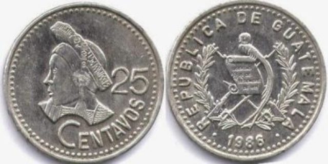 Moneda de 25 centavos