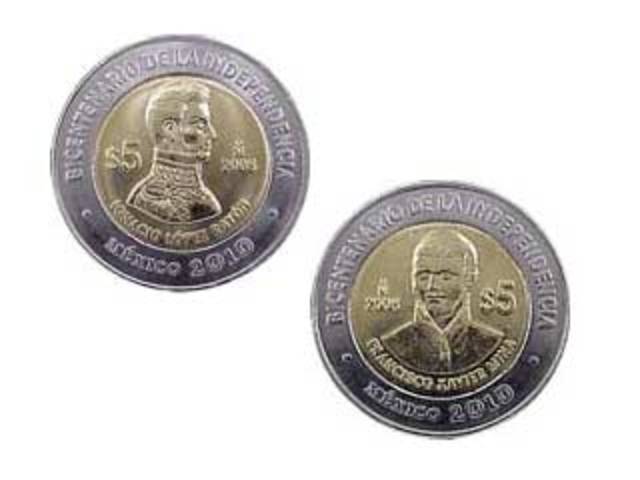 Moneda de 5 pesos