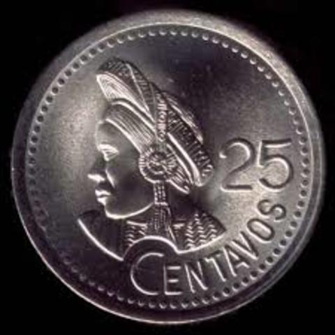 Moneda se 25 centavos