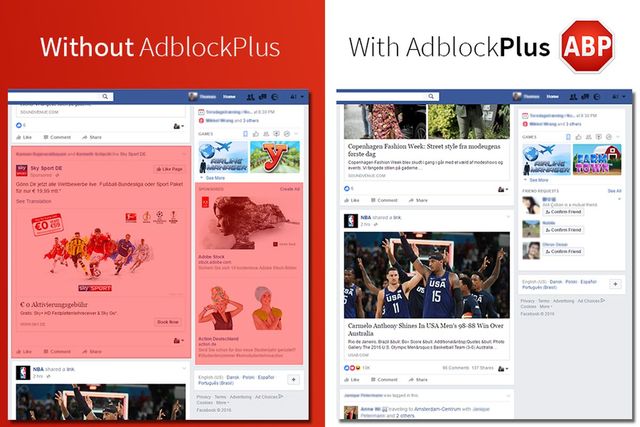 Facebook & AdBlock
