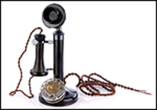 Teléfono Antiguo de Baquelita