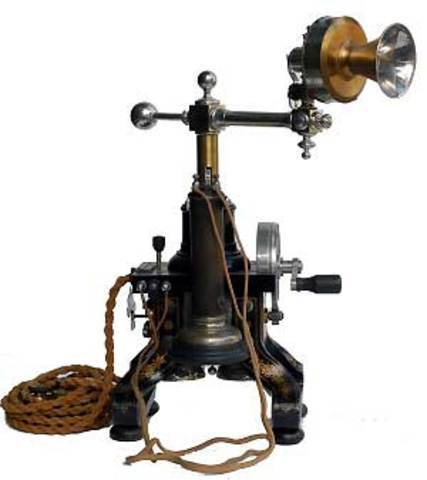 Telefono AC 100º de 1884