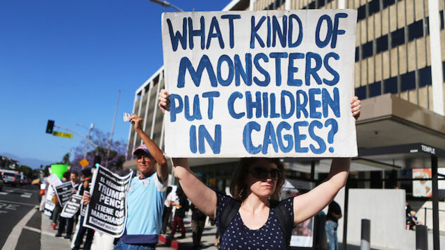 National Protest against Trump's immigration laws