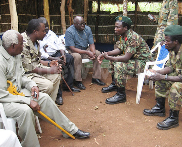 Government and LRA talk face to face