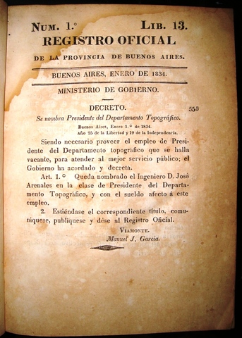 reforma a la ley de aduanas 1835