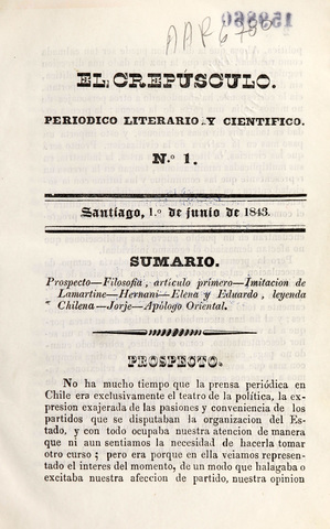 primera generacion literaria 1843