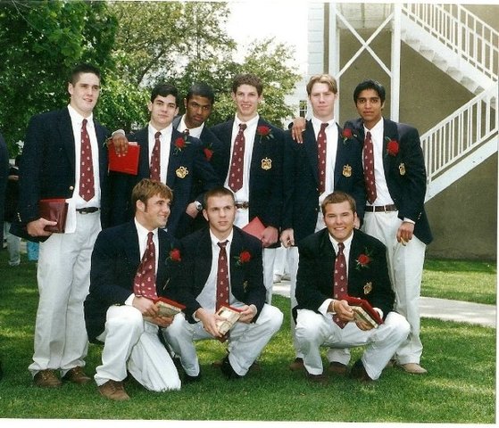 El día que me gradue de Salisbury School.