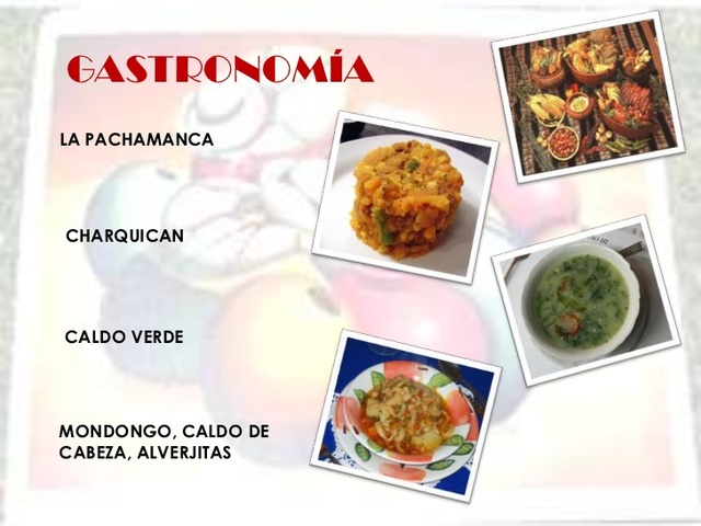 sus platos tipicos son charqui patasca alberjita caldo verde