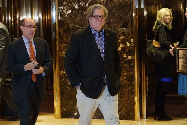 Steve Bannon is fired from the White House.