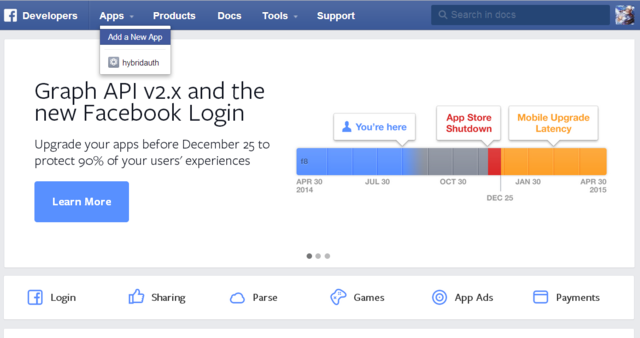 Facebook shuts down Graph API 1.0.