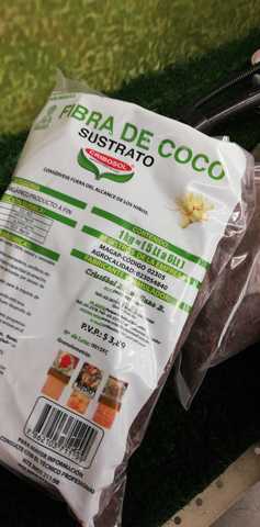 Compra de la fibra de coco