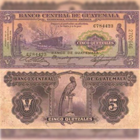 Billete de 5