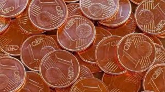 Monedas de cobre