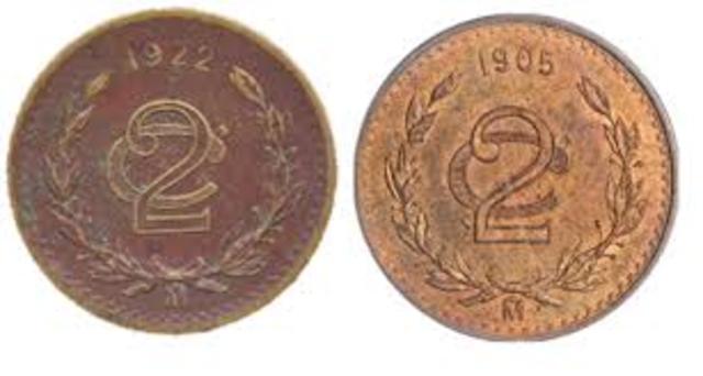 Se acuño la Moneda de 2c