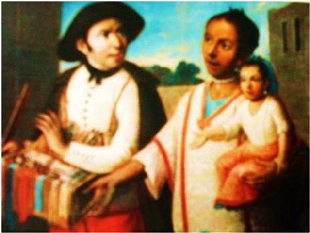 El matrimonio en la colonia de México.