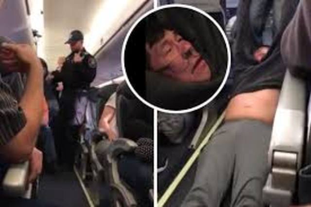 "Passenger dragged off overbooked United flight"
