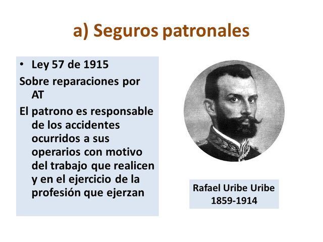 Aprobación de la ley 57 de 1915
