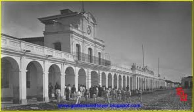 Instalacion de las casa de la Moneda