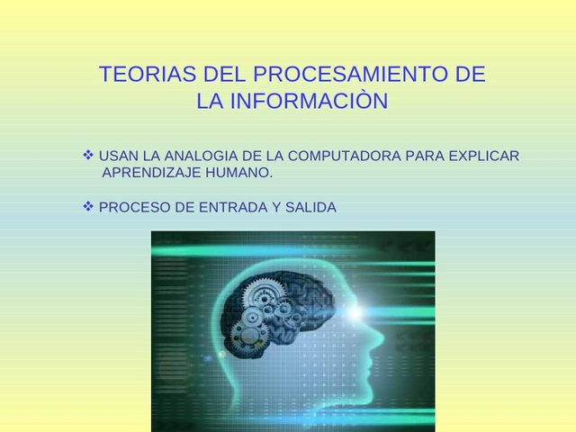 Modelo de procesamiento de la información (Robert Siegler)