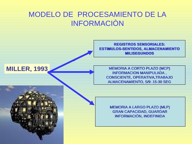 modelo de procesamiento de la informacion