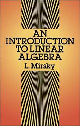 León Mirsky-Una introducción al Álgebra Lineal