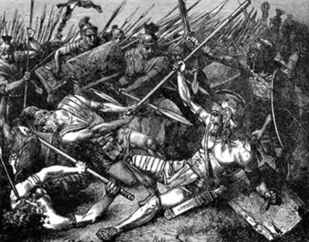 El imperio persa es destruido por Alexandro Magno