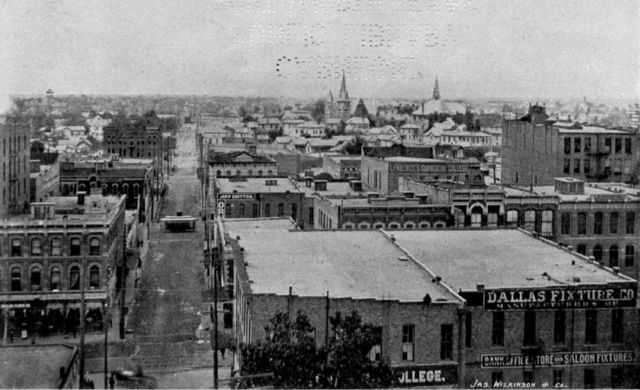 Population of Dallas: 42,639