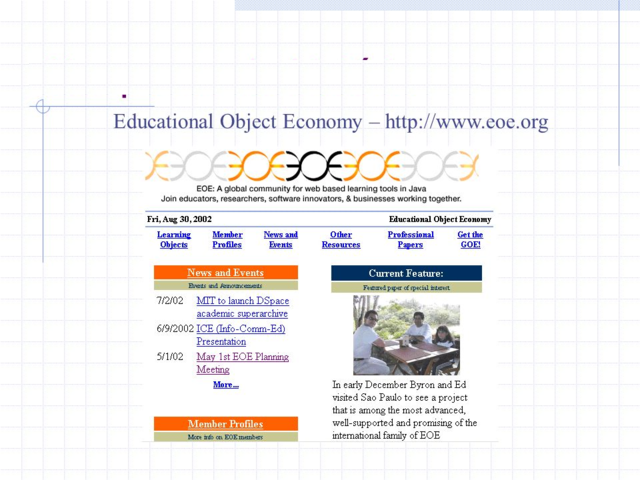 Apple y el Objeto Educacional