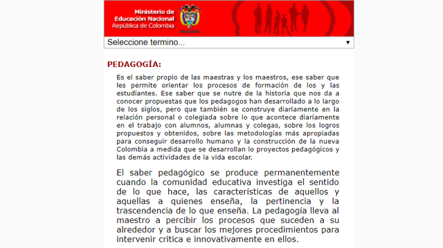 CONCEPTO DE PEDAGOGÍA