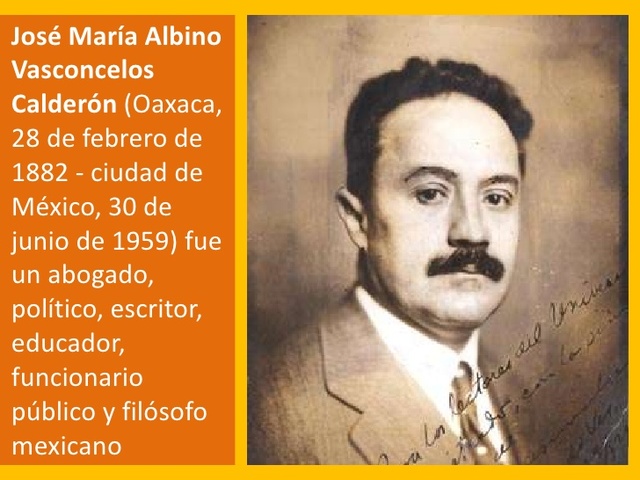 PROYECTO VASCONSELISTA. (1921-1923)