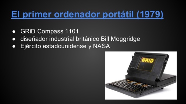 PRIMER ORDENADOR PORTATIL