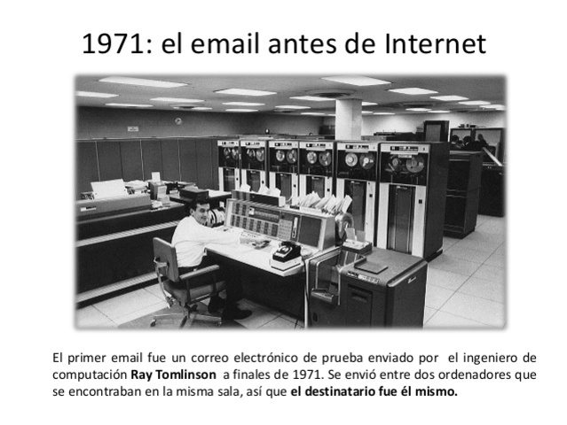 Ray Tomlinson inventa el correo electrónico