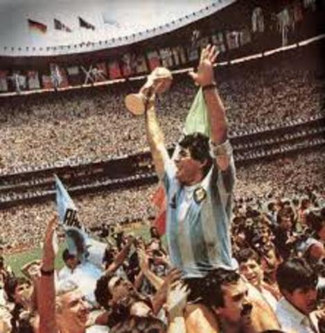 Mexico 1986. Argentina