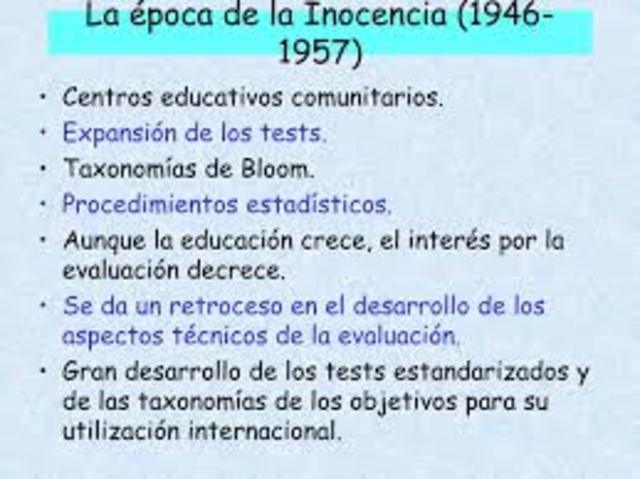 Inocencia o responsabilidad social 1946 a 1957