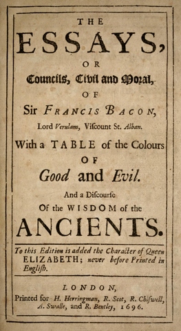 Week:1 Event:2/4 -Francis Bacon 1561-1626