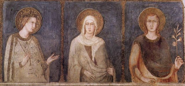 Cappella di San Martino, Assisi, Basilica Inferiore, Simone Martini