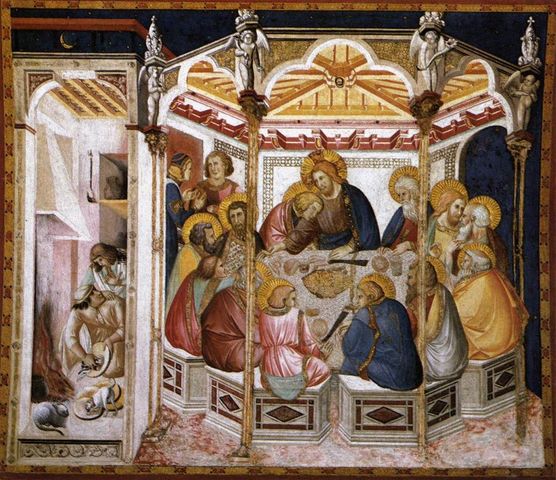 Affreschi transetto destro Basilica Inferiore, Pietro Lorenzetti