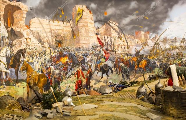 CAÍDA DE CONSTANTINOPLA 1453