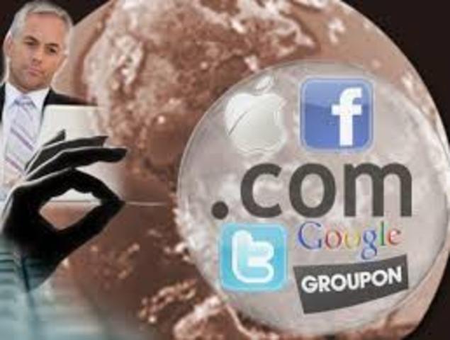 se produce la burbuja puntocom