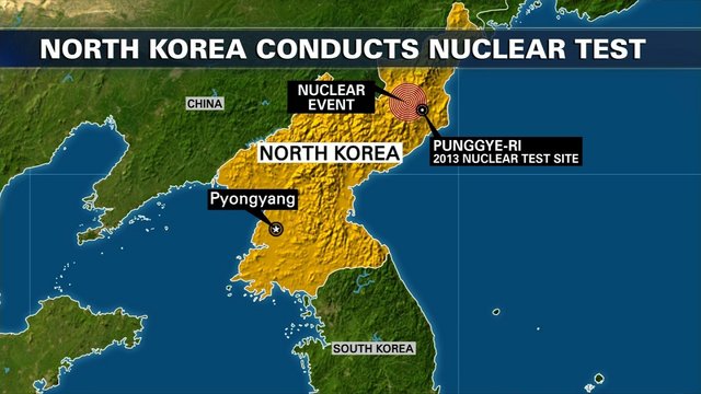 North Korea Conducts Nuclear Test